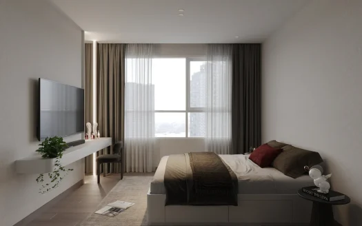 ID: 2743 | Designer 3BR for Rent Xi Riverview Palace | High Floor River View