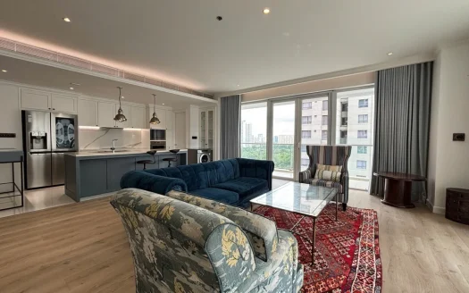 ID: 2814 | Diamond Island | Spacious 3-Bedroom flat with pool view in HCMC