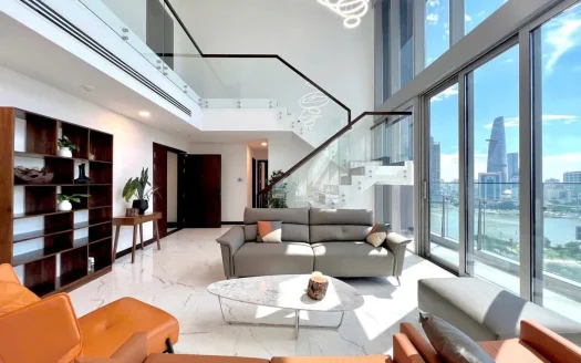 ID: 2818 |  4BR Duplex, D1 Skyline View | Empire City Thu Thiem